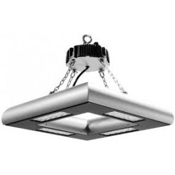 Oprawa ISKRA LED HB 120, 2 700 K, anodowana inox-czarny